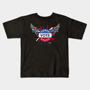 Say YES - Vote and Win Big! Kids T-Shirt